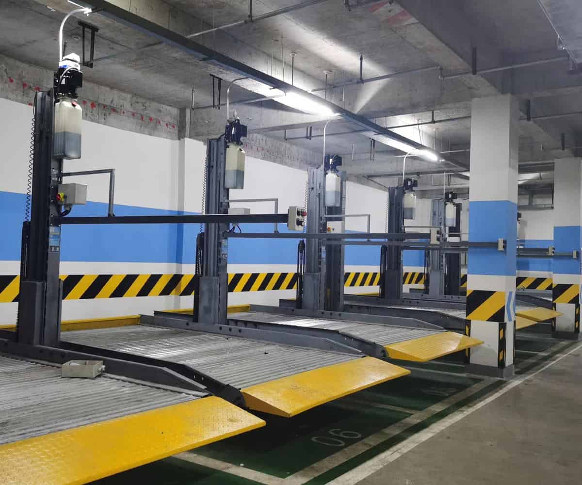 廣西三層升降橫移機械停車設備安裝