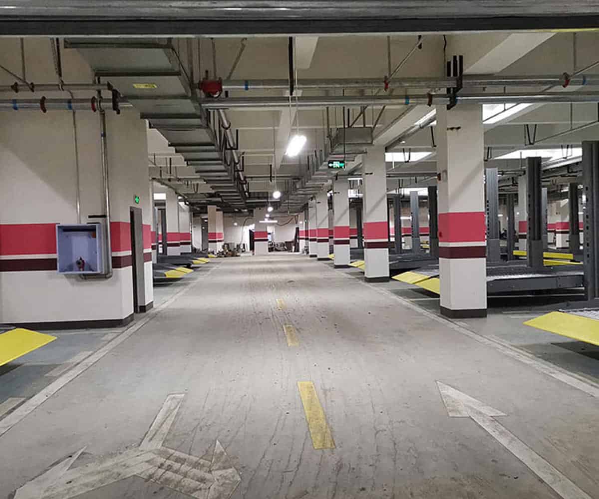 綦江家用簡易式機械立體停車設備拆除
