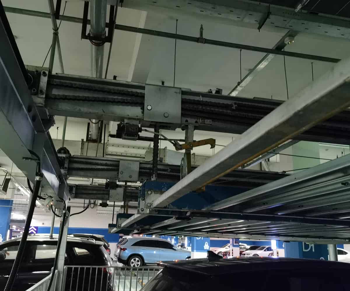 江津兩層升降式機(jī)械立體車庫租賃