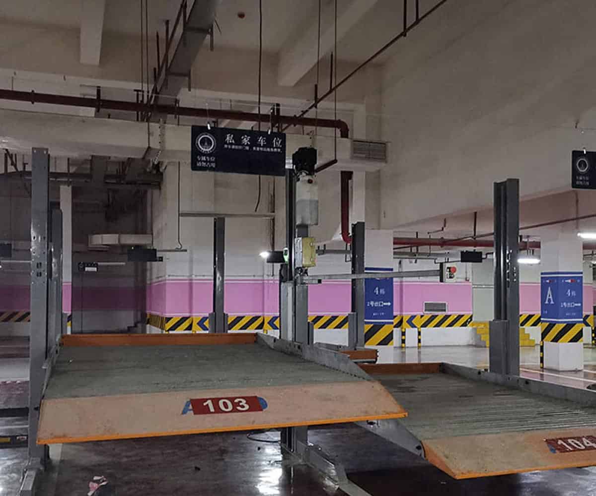 湖南地下室簡易式停車立體車庫租賃