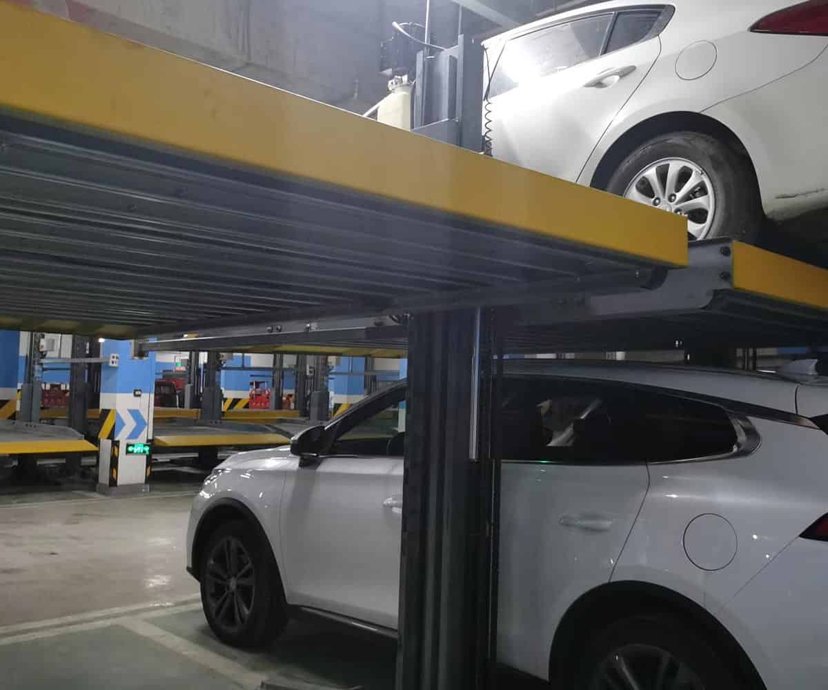 梁平垂直升降式立體停車設備