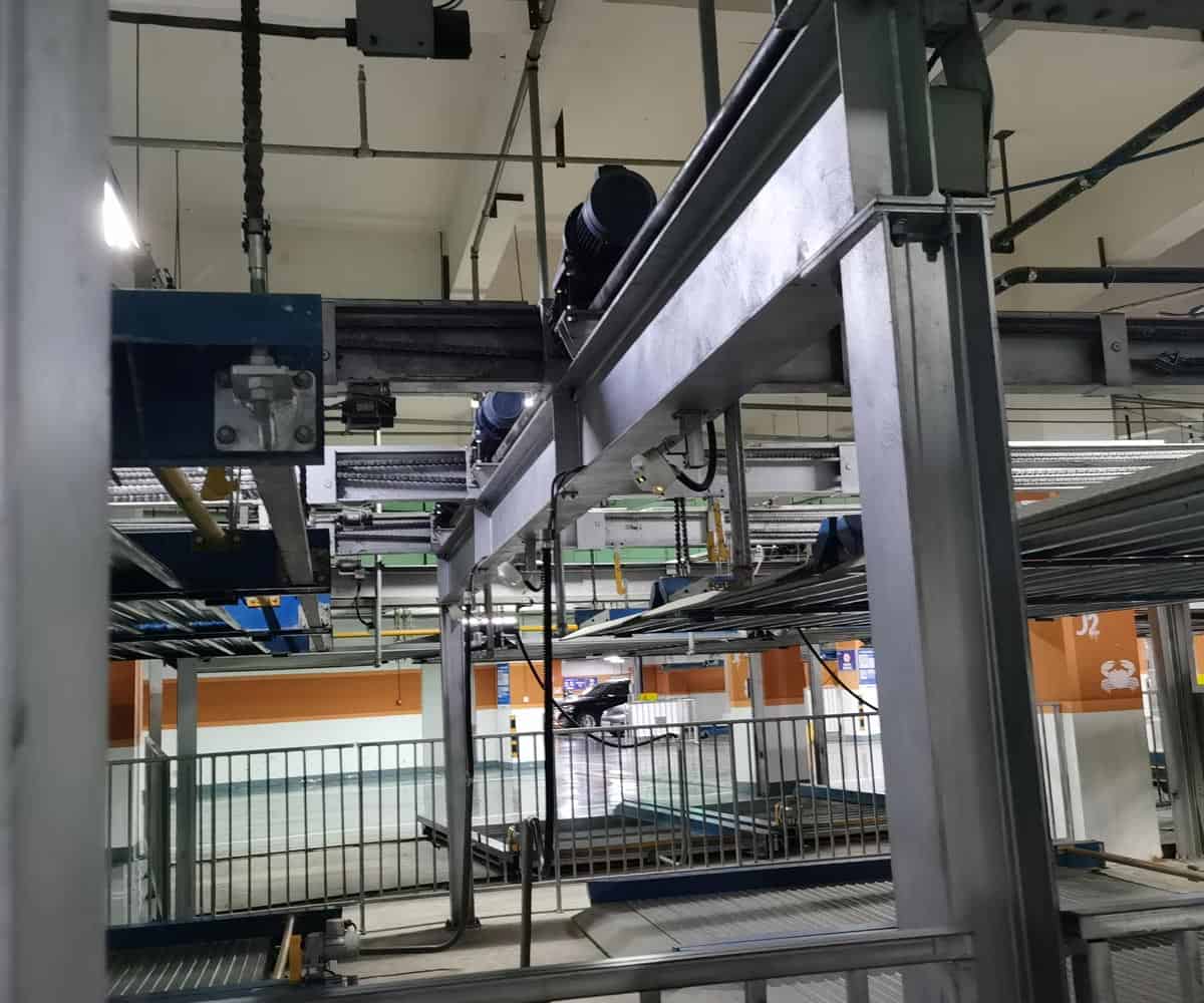 PSH上下升降機械式停車設備二手