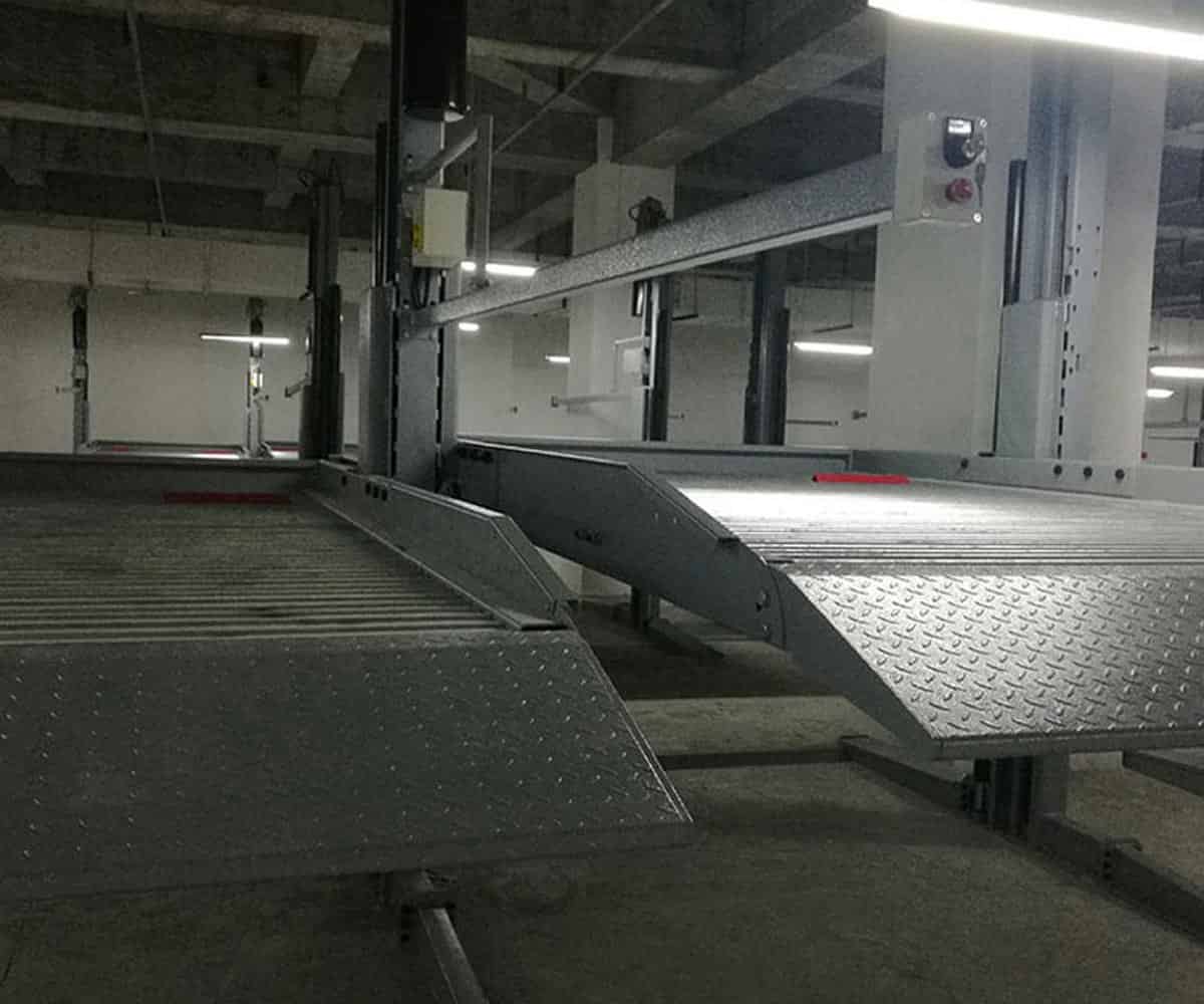 銅梁兩層機械式停車位拆除