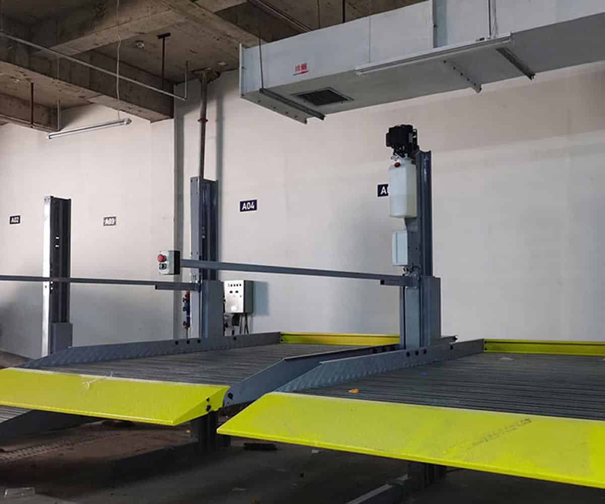 大渡口二層升降橫移機械車位租用