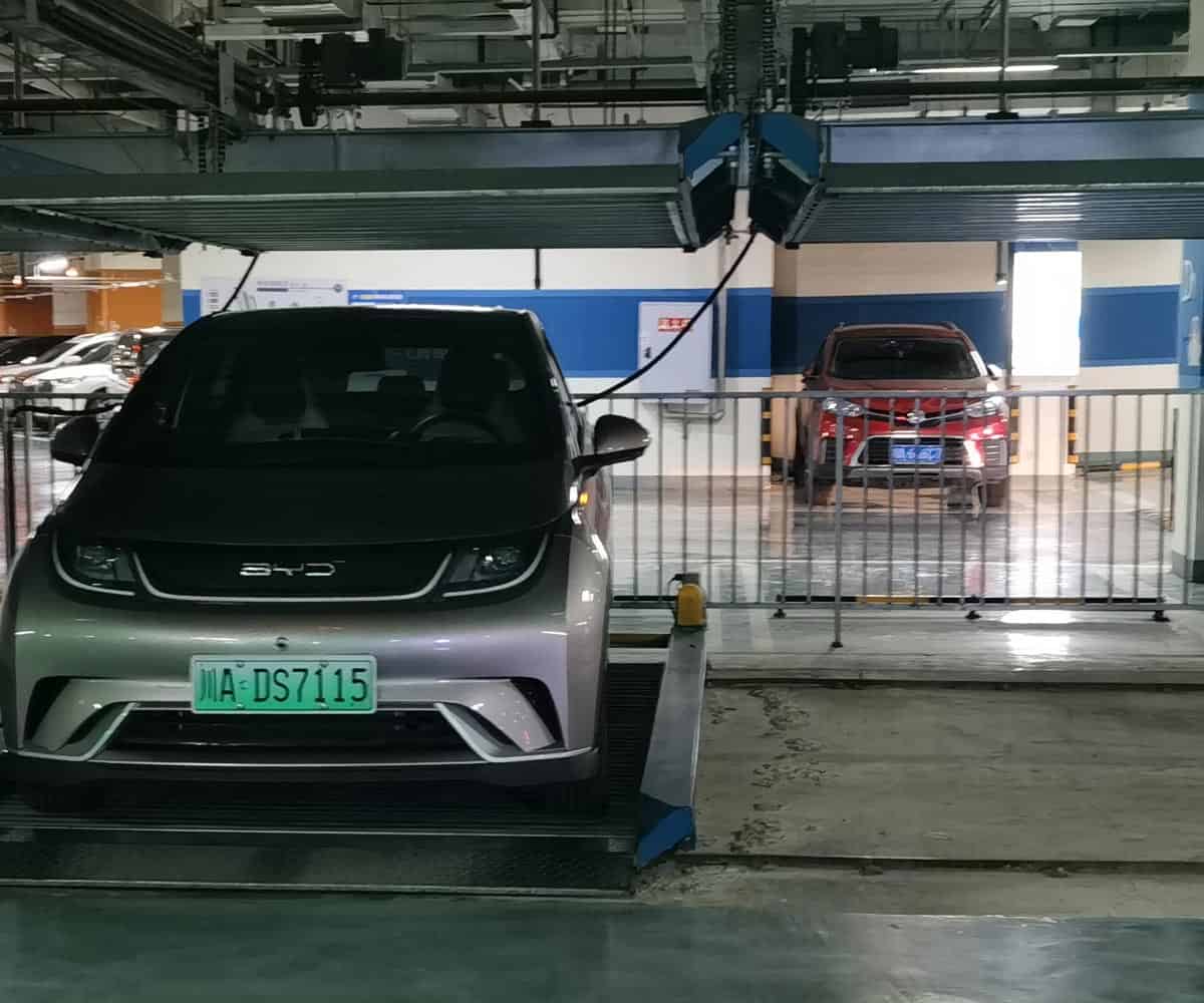 涪陵雙層PSH型機械停車庫改造