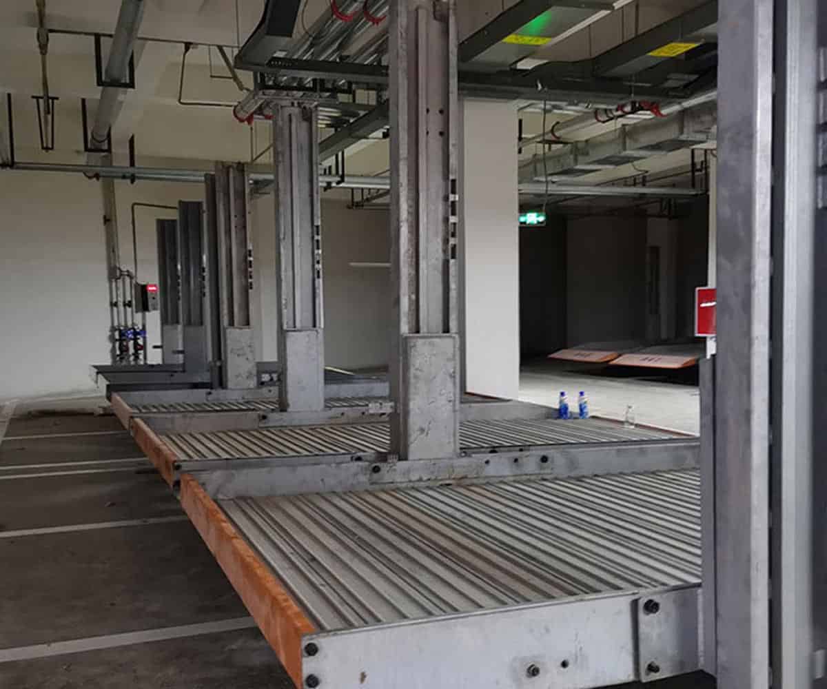 雙柱簡易式機械式停車設備價格