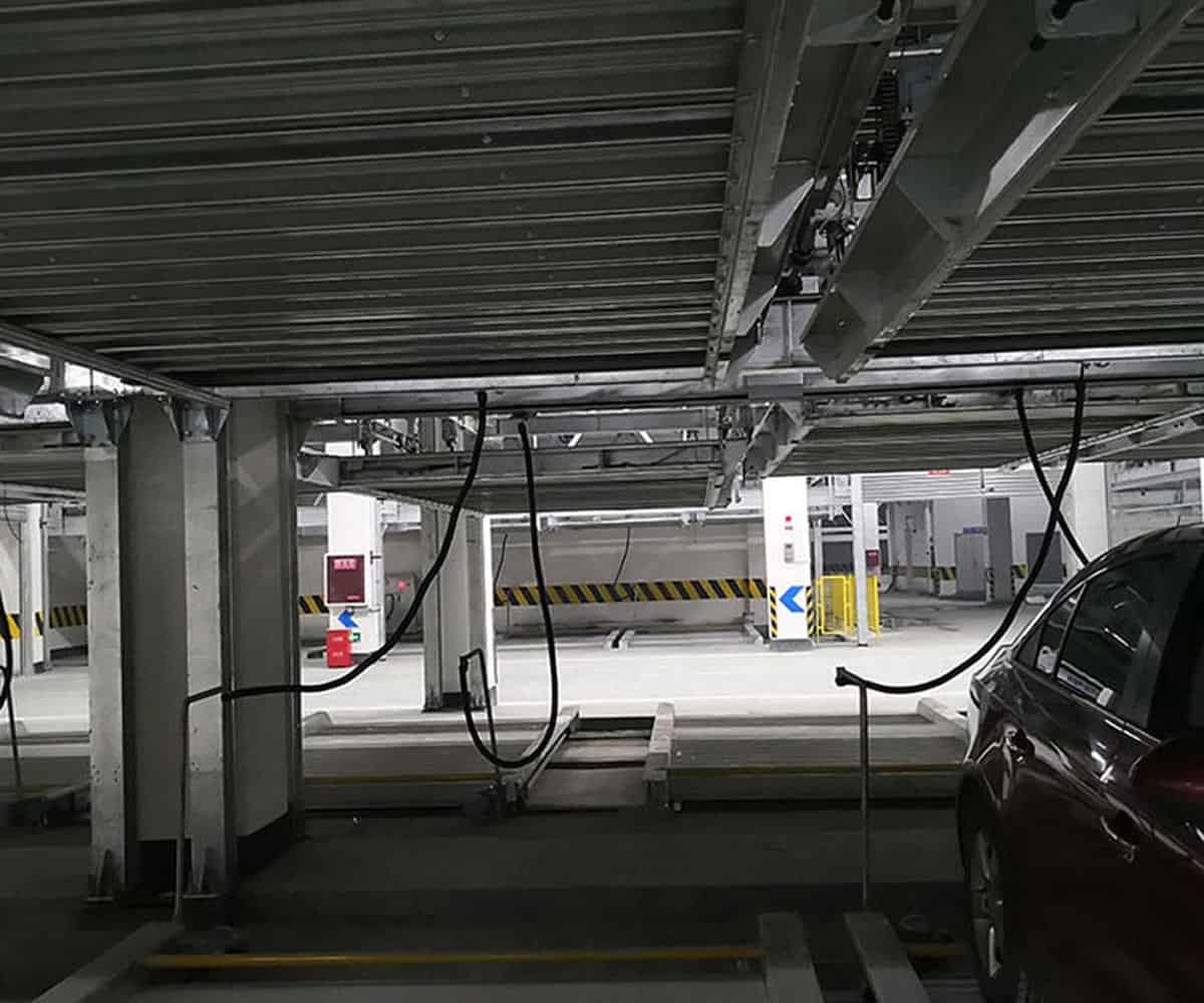 上下升降停車立體車庫改造