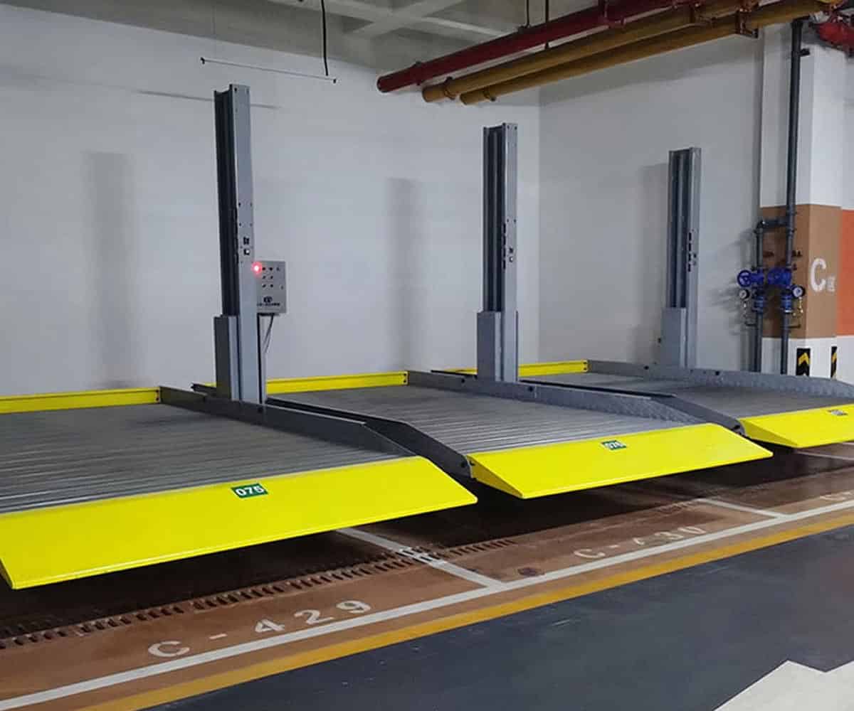 長壽二層簡易升降類機(jī)械停車廠家