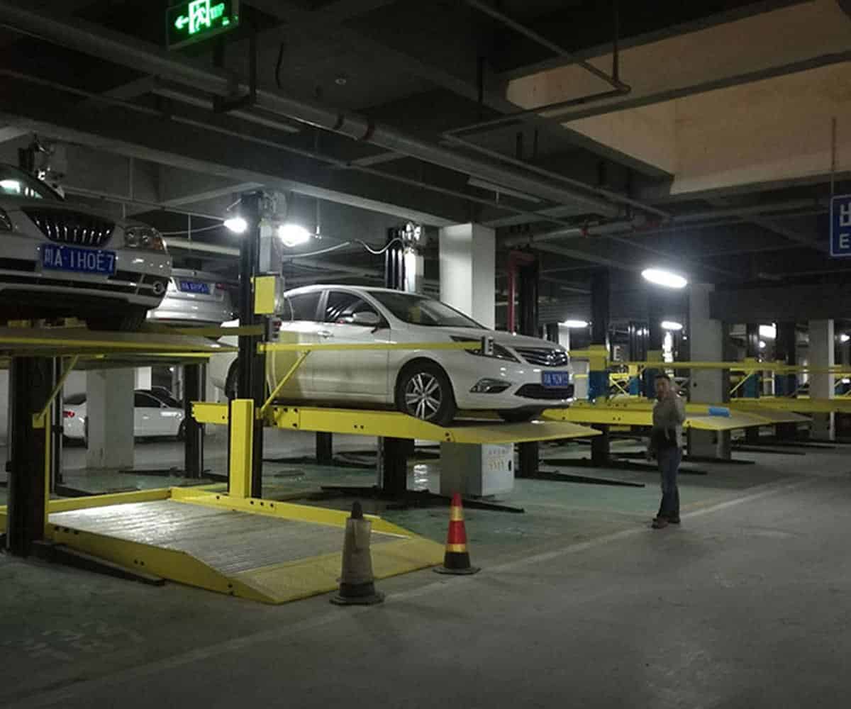忠縣2層簡易升降機械式停車庫租賃