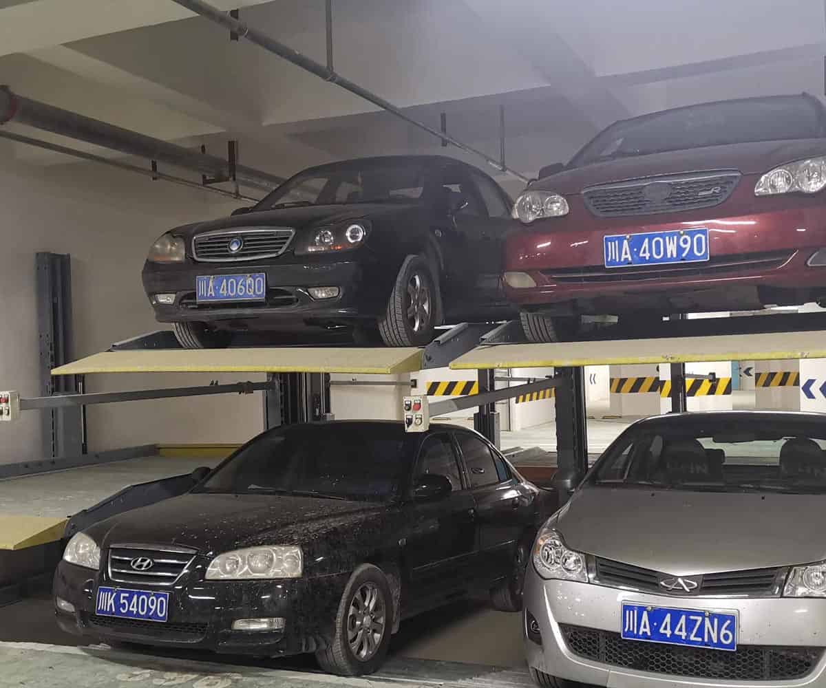 米易立體車庫輕松解決找車位問題