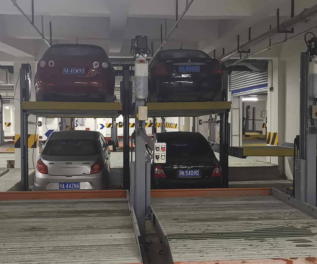 南川建綠色環保立體車庫提升土地利用率