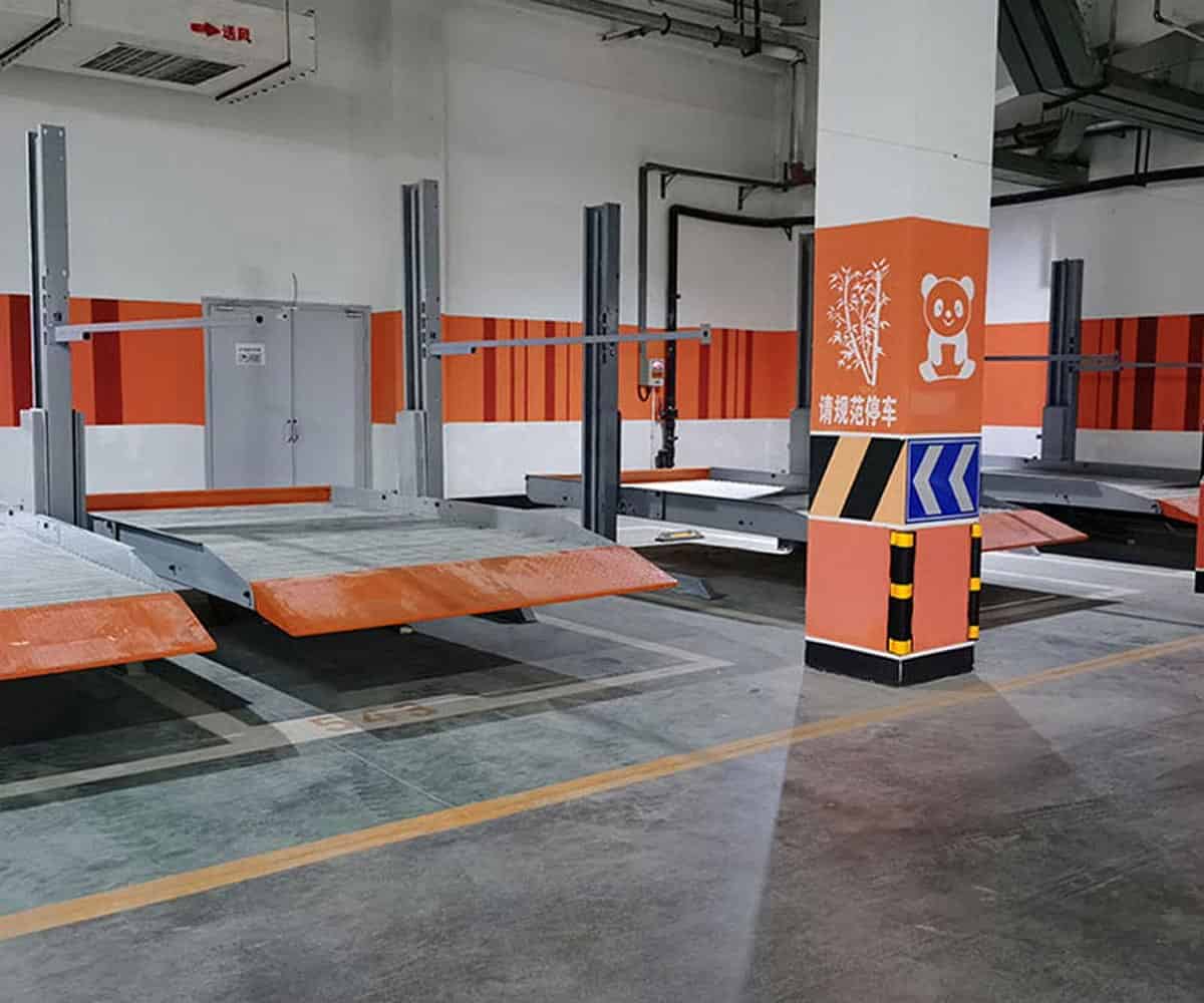 巴南詳解立體車庫載車板工作原理