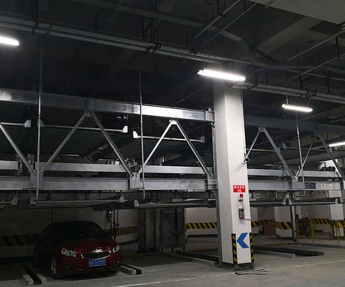 城口旋轉立體車庫載車臺的技術運用