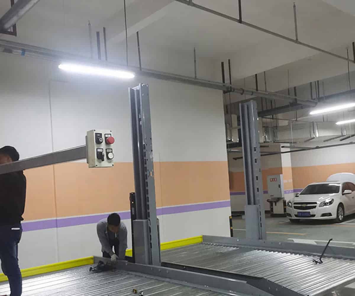高坪單臂升降橫移式車庫