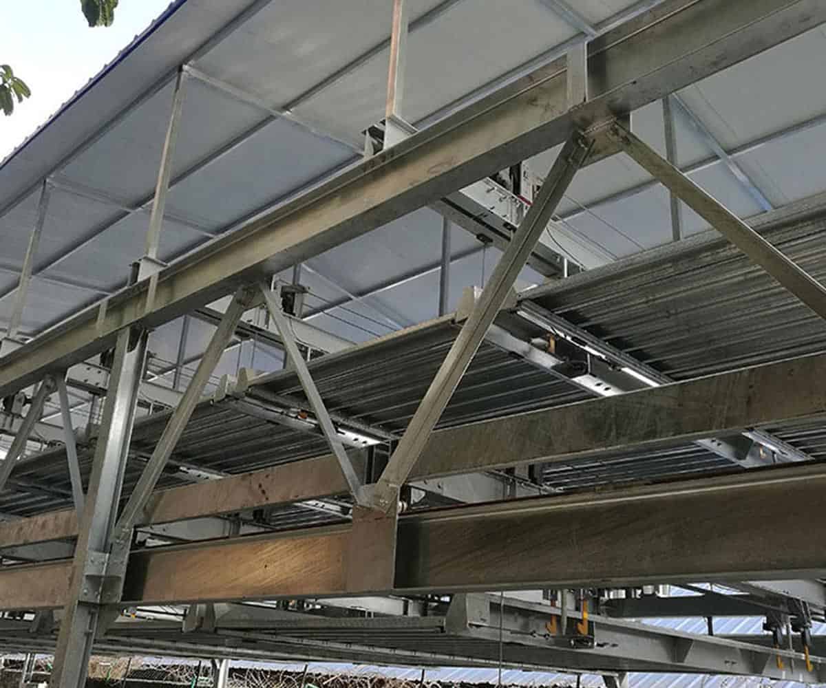 渝北機械車庫的設備三點分析