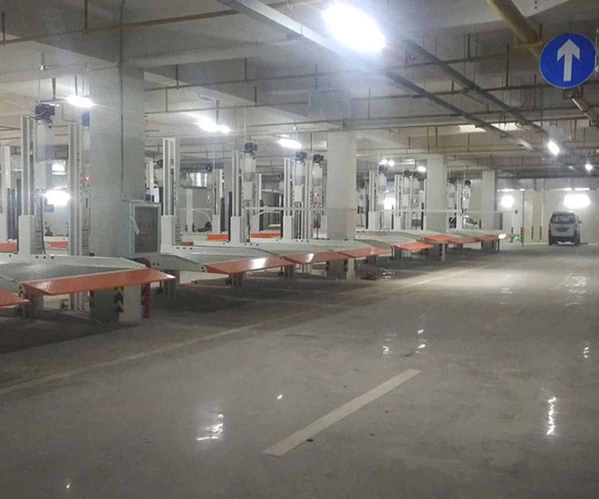 廣西垂直循環式立體車庫如何構成