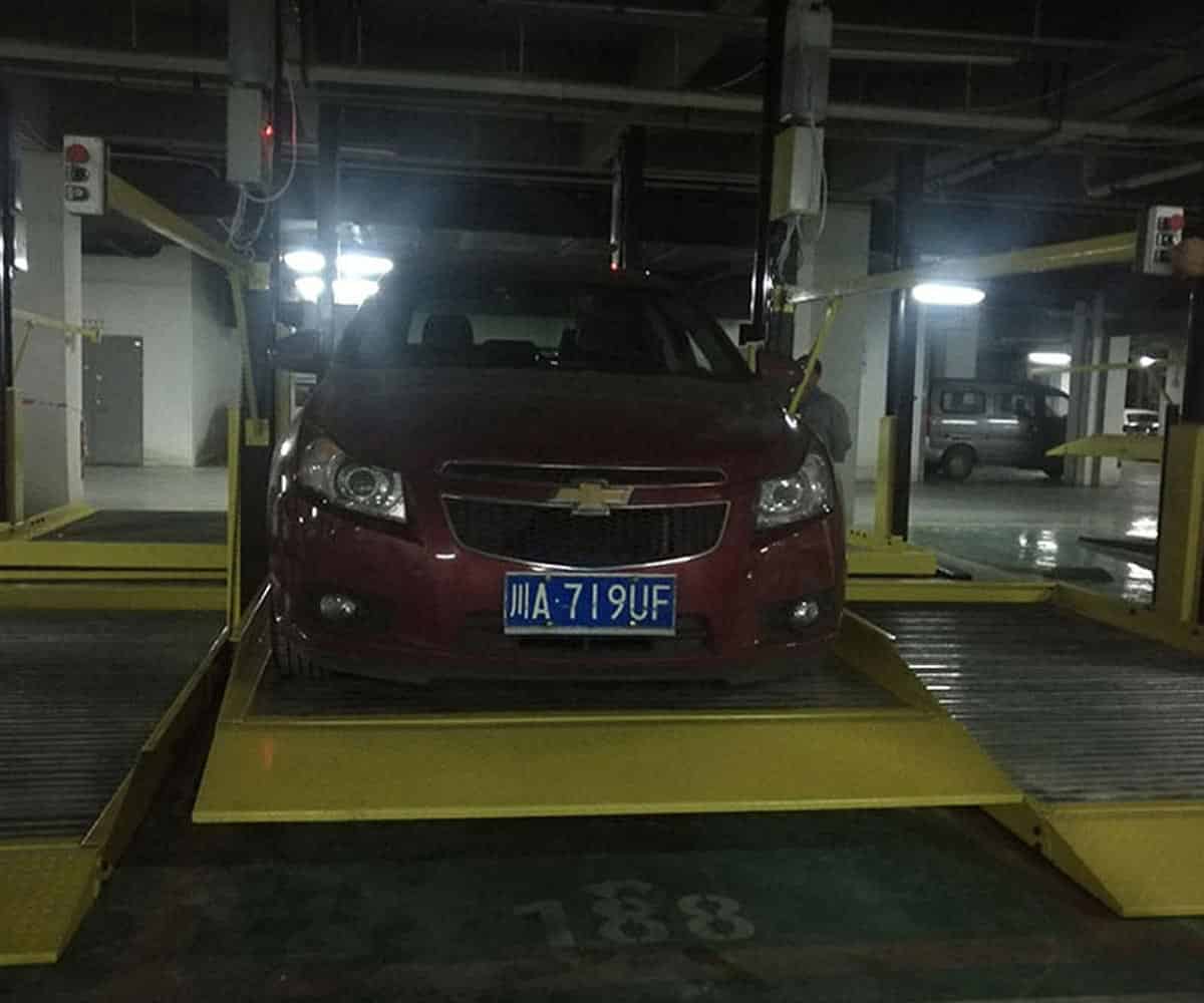 湖北垂直升降式立體車庫的特點
