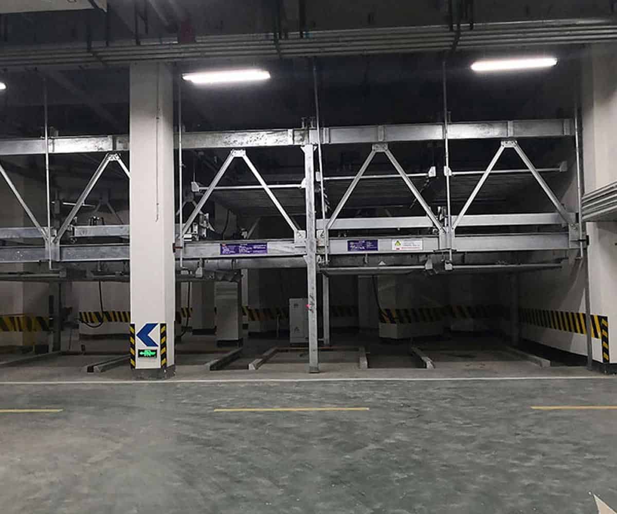 合川智能小區立體停車庫設計