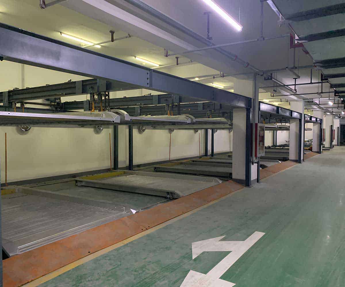 江漢兩層簡易升降立體車庫價格分析