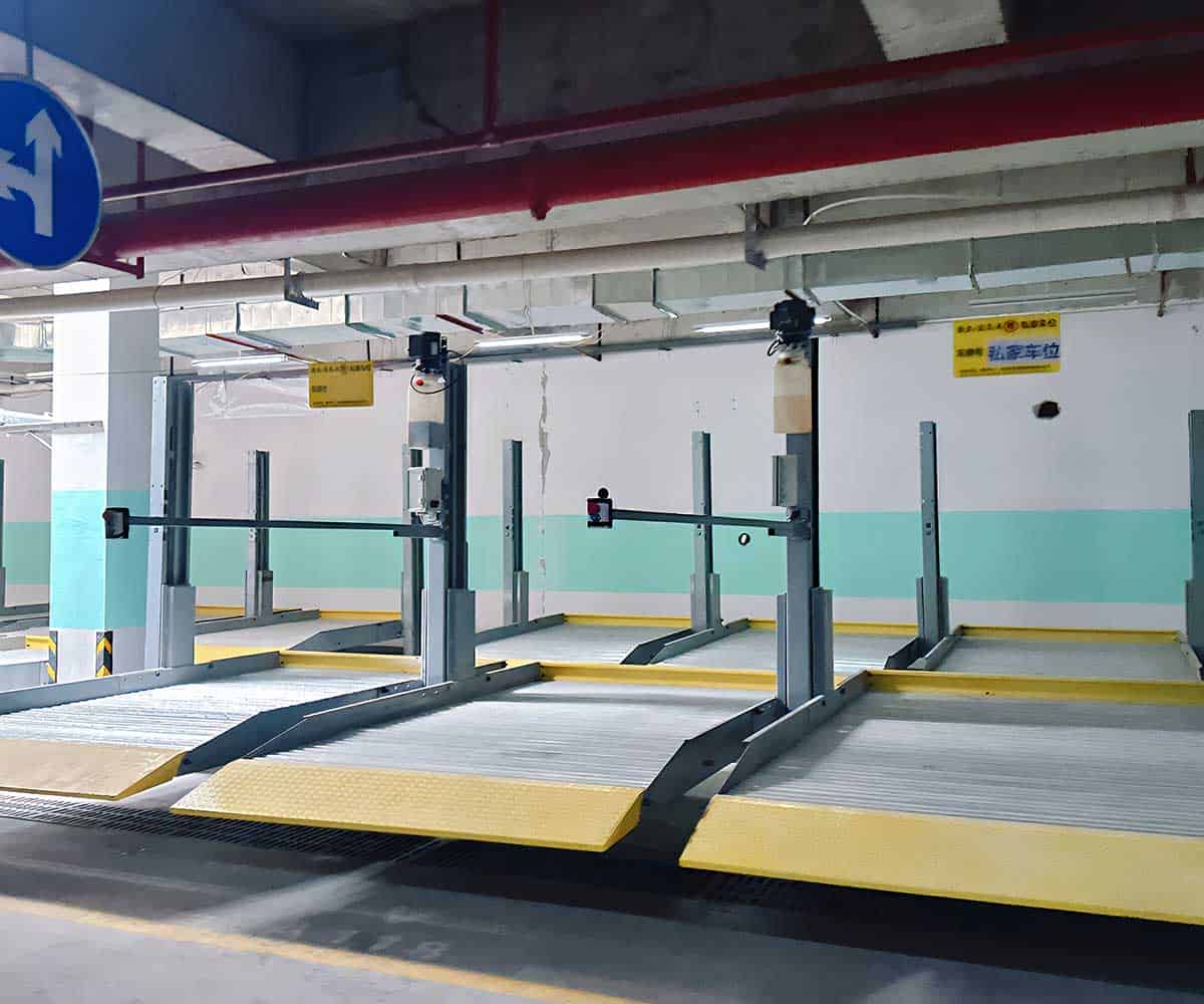 麻城3層機械停車設備的便捷操作