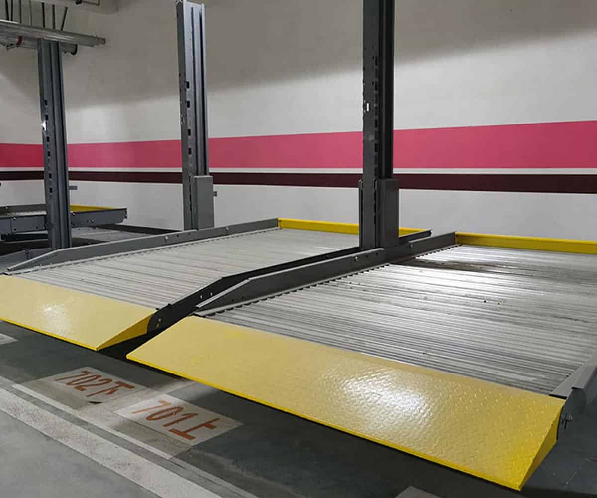 云陽PSH三層升降橫移類停車設備（負一正二地坑式）技術參數