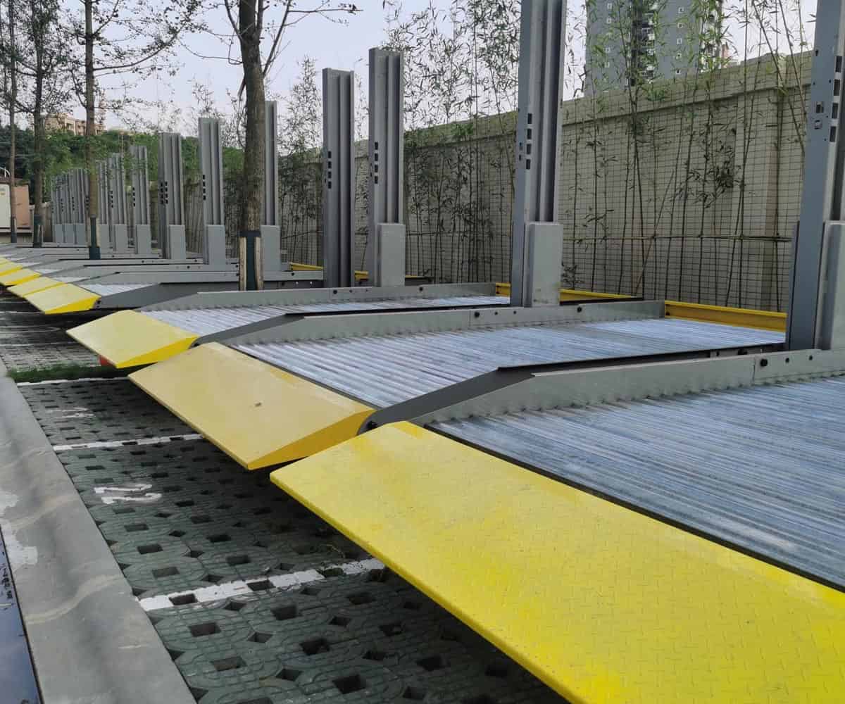 PSH三層升降橫移類停車設備技術參數