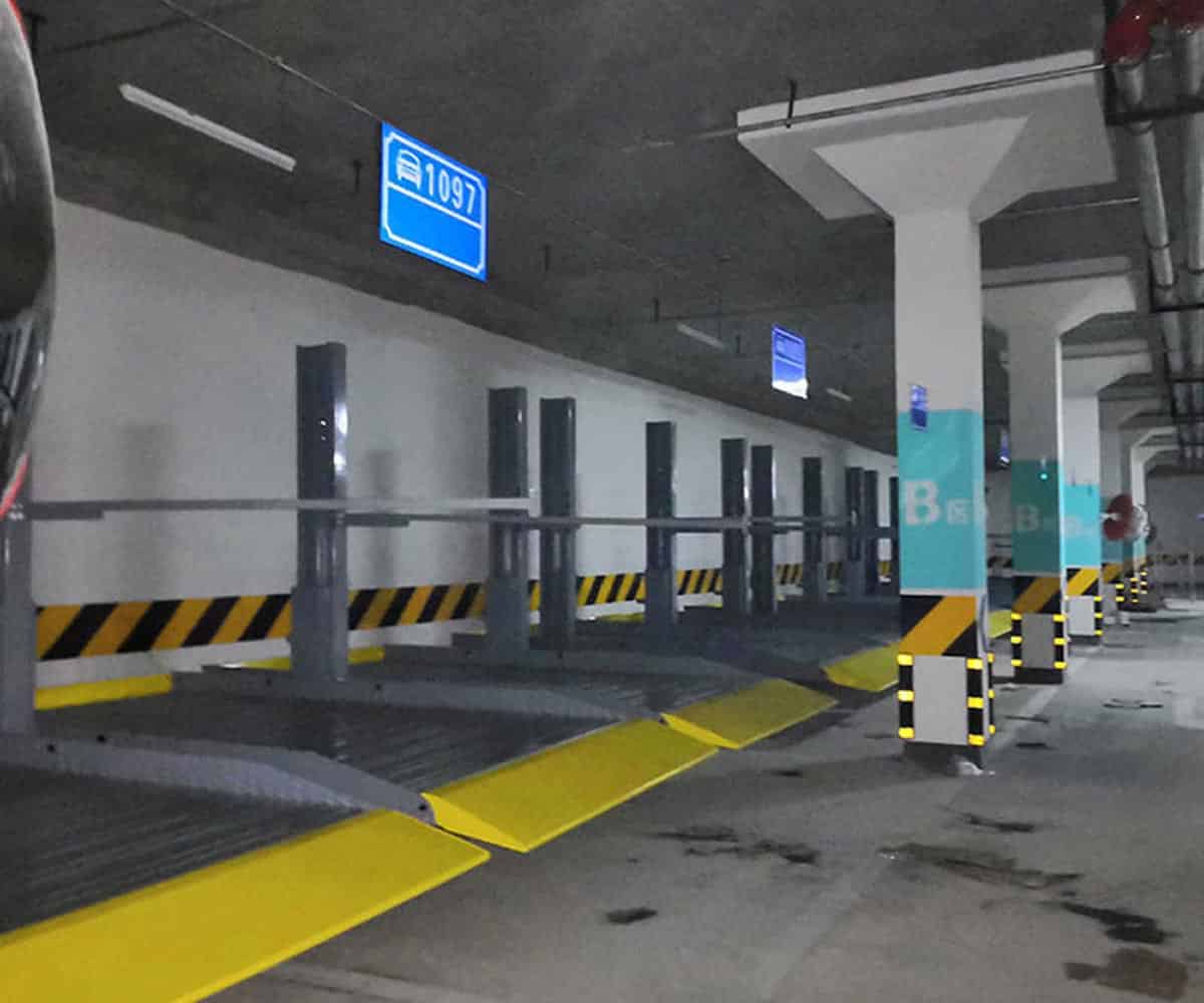 榮昌PSH八層升降橫移類停車設備技術參數