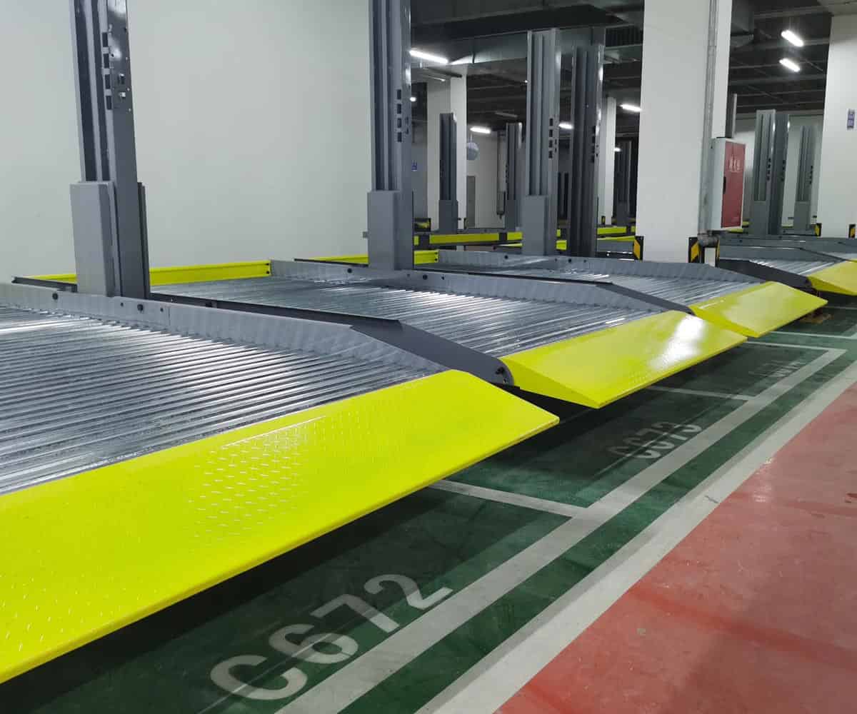 監(jiān)利機械立體停車設備釋放更多城市空間