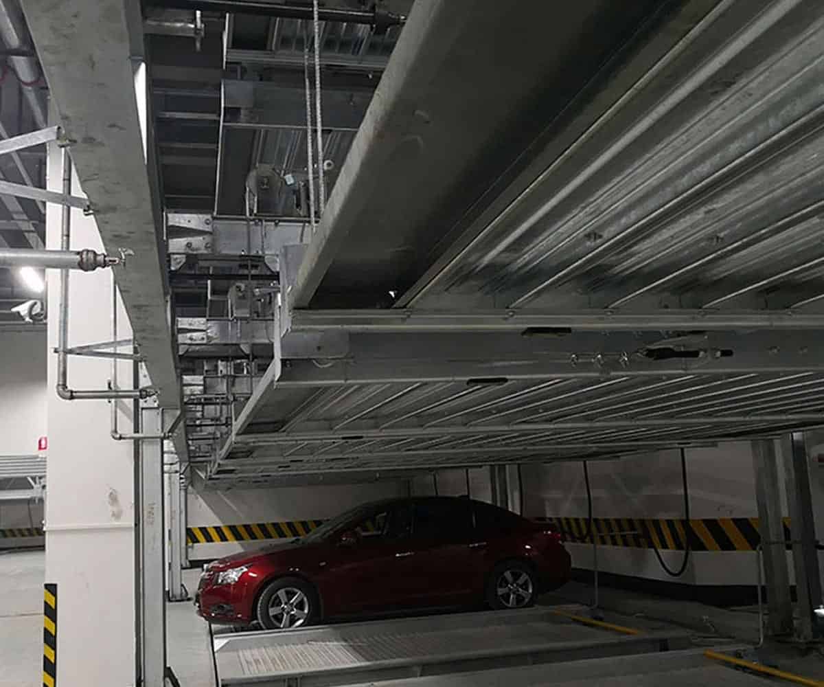 安居基于智能停車場系統的立體車庫