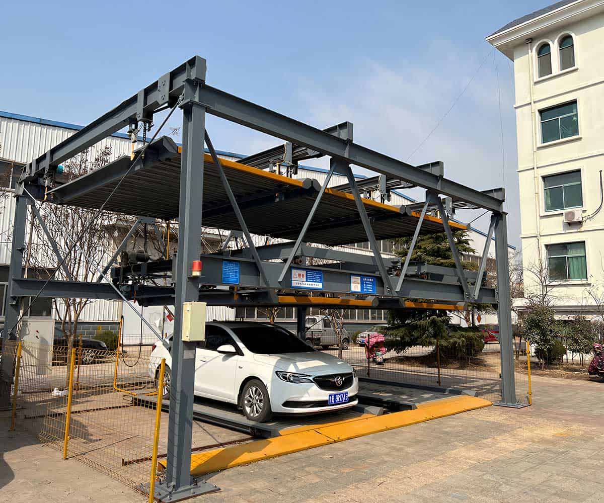 巫山四柱停車設(shè)備運(yùn)行原理分析