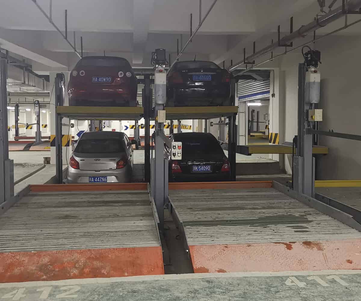 墊江兩柱簡易類立體車庫停車設備