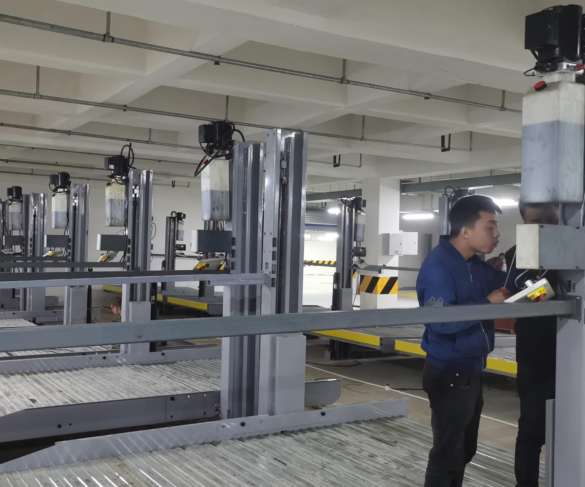 雙柱簡易升降類機(jī)械停車設(shè)備