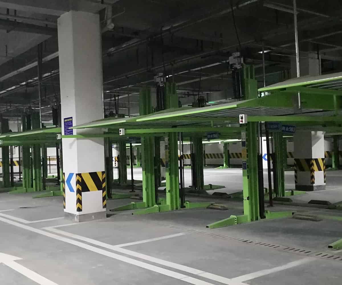 重慶雙層升降式機械停車位