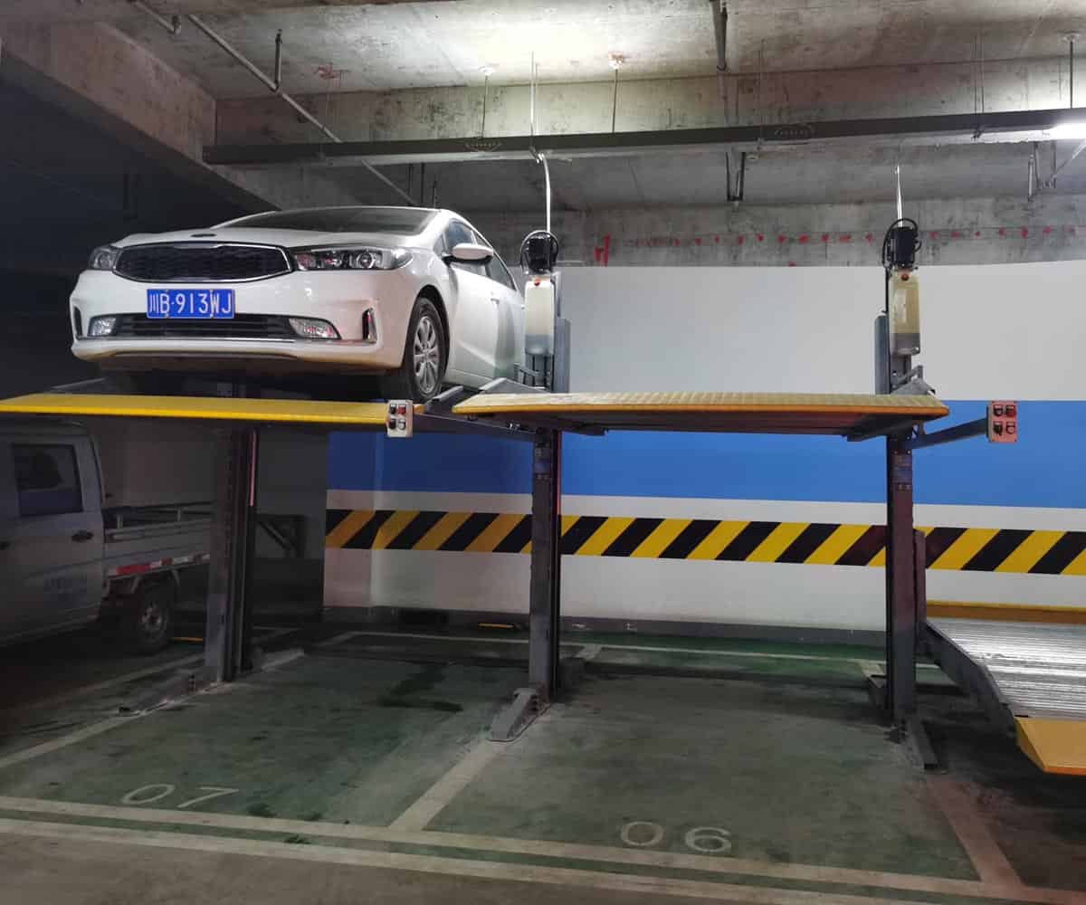 沙坪壩二層簡(jiǎn)易類機(jī)械式停車位