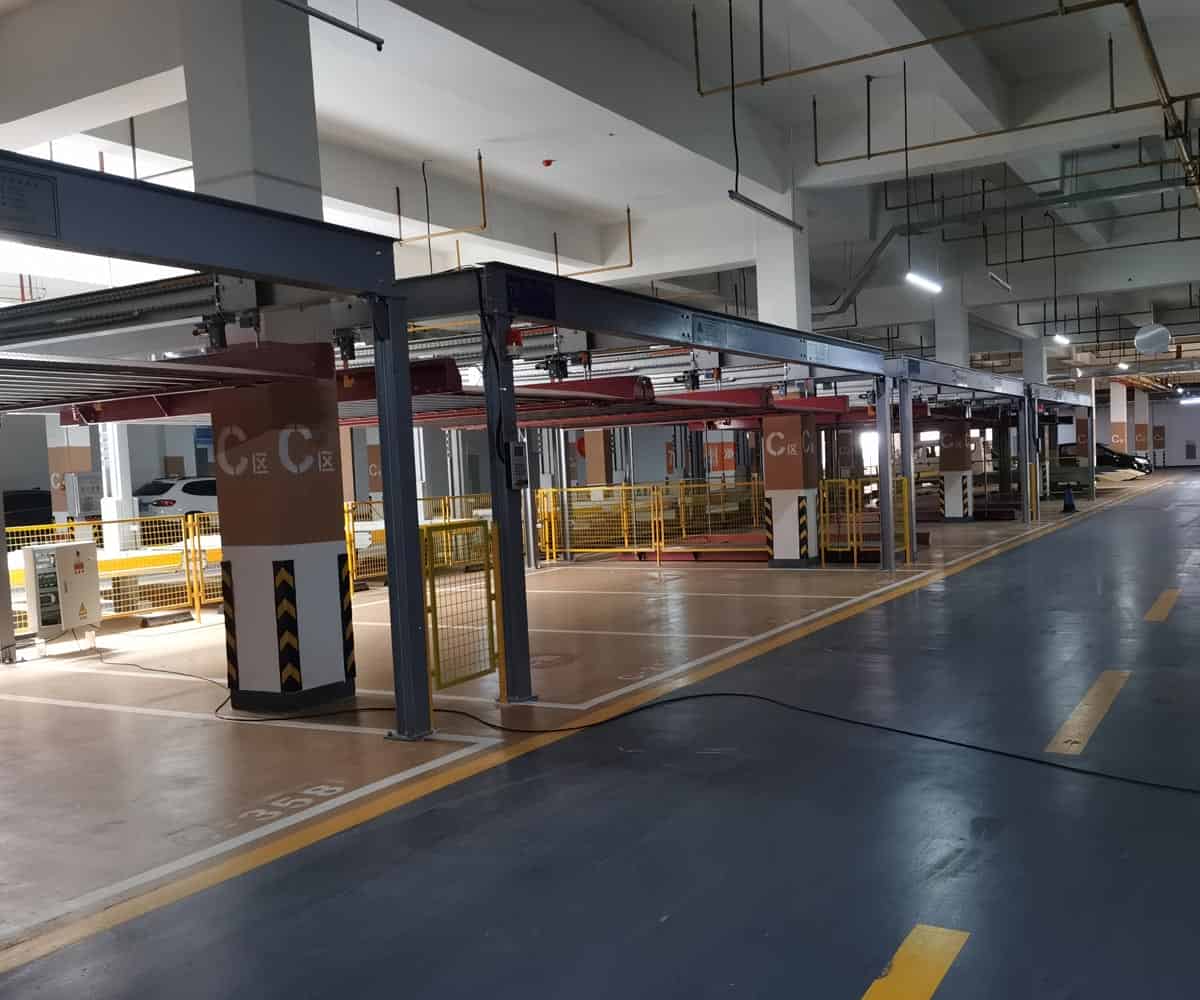 沙坪壩四柱式機(jī)械停車場(chǎng)
