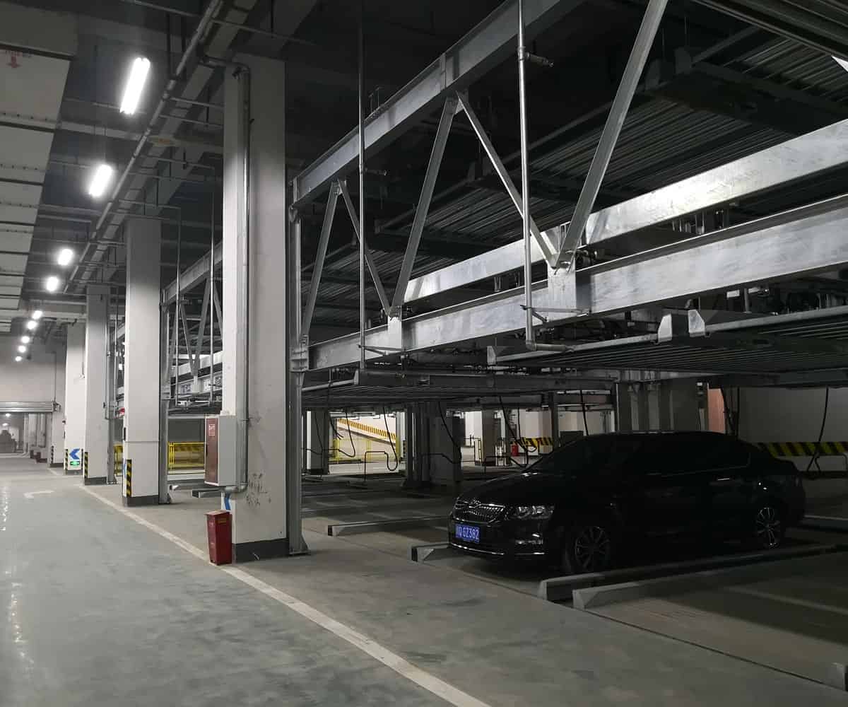 沙坪壩七層升降橫移式立體停車設(shè)備