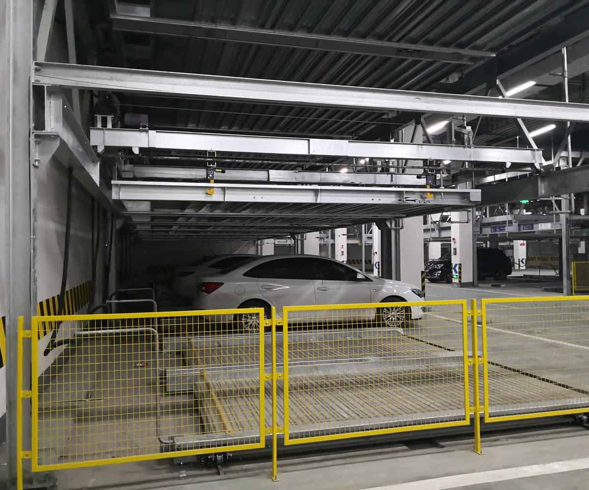 武隆雙層升降平移機械停車位